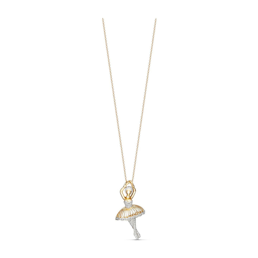 Little Rocks® Ballerina Pendant Necklace | 18K Yellow Gold
