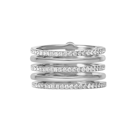 Capri Dreaming® Marina Diamond Ring | 18K White Gold