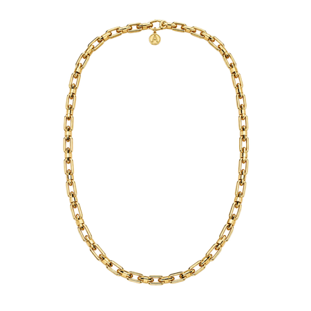 Capri Dreaming® Brick Link Necklace | 18K Yellow Gold