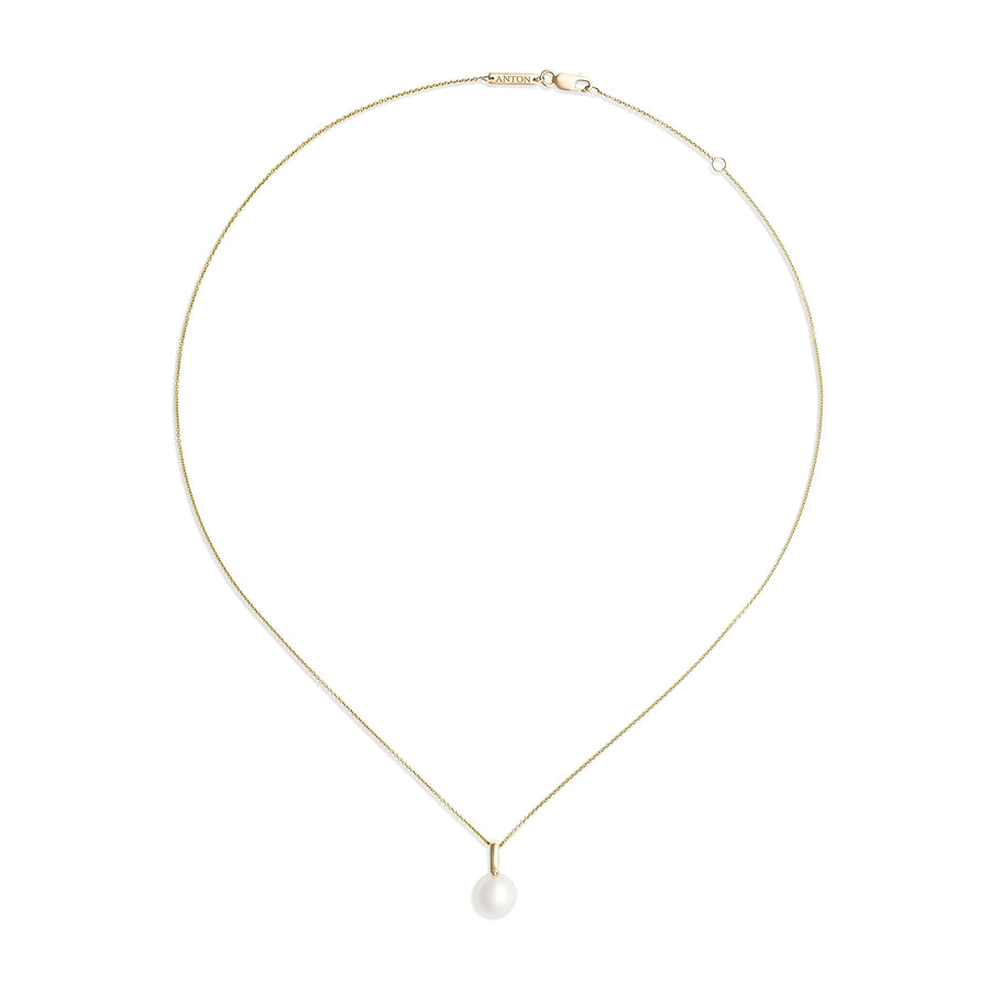 Classic Pearl Pendant Necklace | 18K Yellow Gold