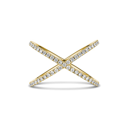 Capri Dreaming® Vine Diamond Ring | 18K Yellow Gold