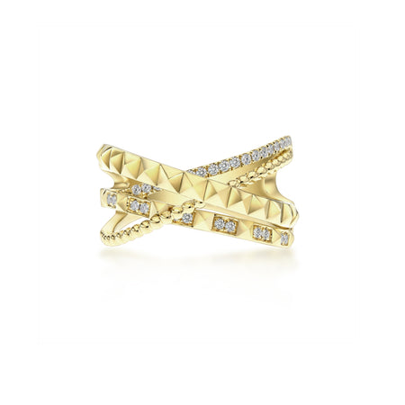 R.08® Orbit Ring | Yellow Gold