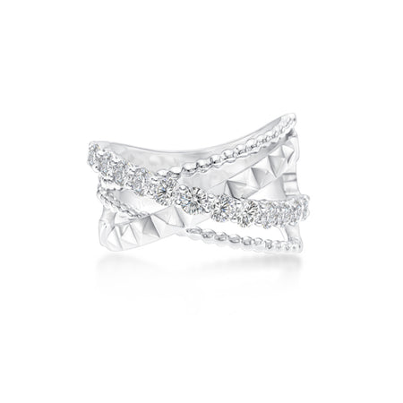 R.08® Tilt Ring | White Gold