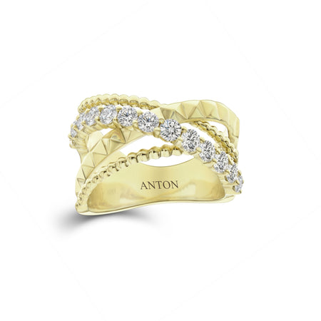 R.08® Tilt Ring | 18K Yellow Gold