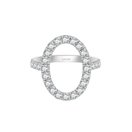 Capri Dreaming® Island Diamond Ring | 18K White Gold