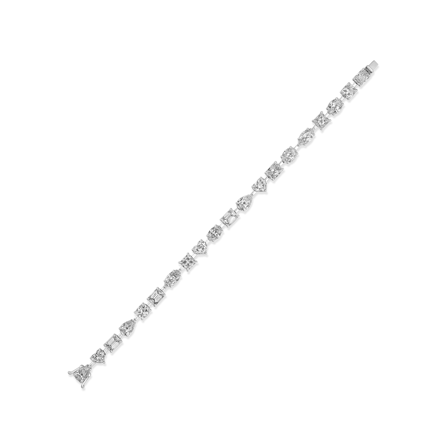 High Jewellery Exceptional Diamond Tennis Bracelet | Platinum