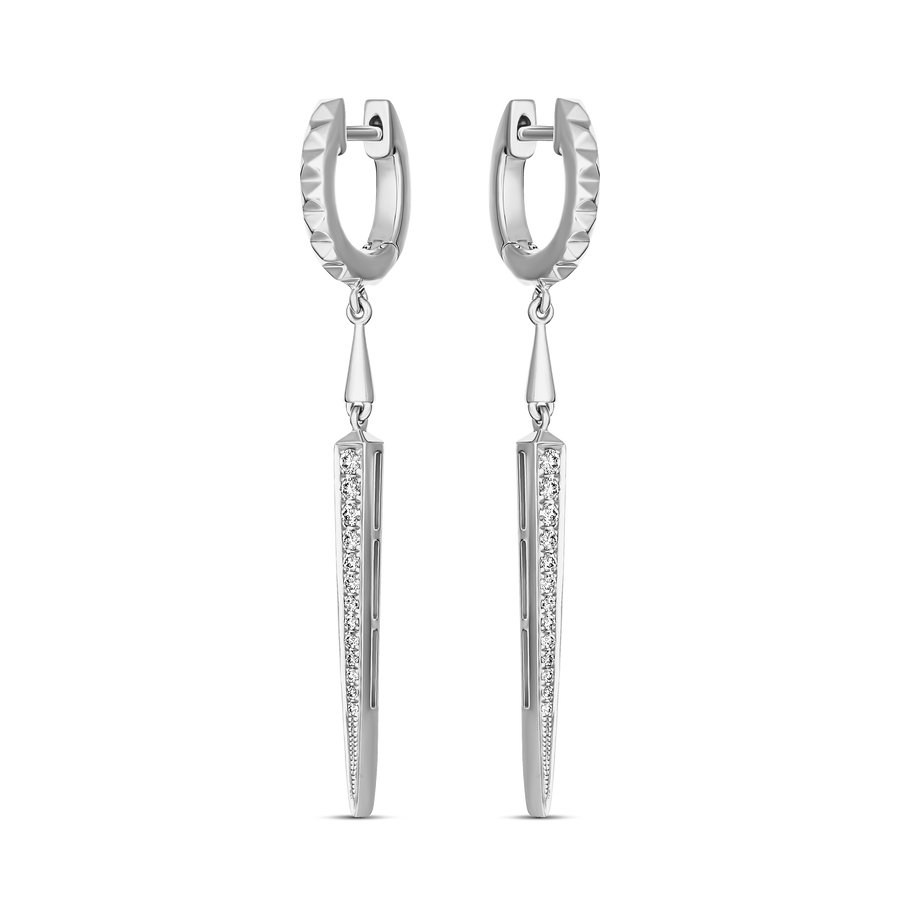 R.08® Pointe 2.0 Small Hoops | 18k Yellow Gold