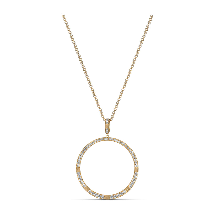 R.08™ Pendant Necklace | Yellow Gold