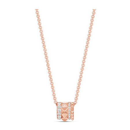 R.08® Icon Diamond Pendant | Rose Gold
