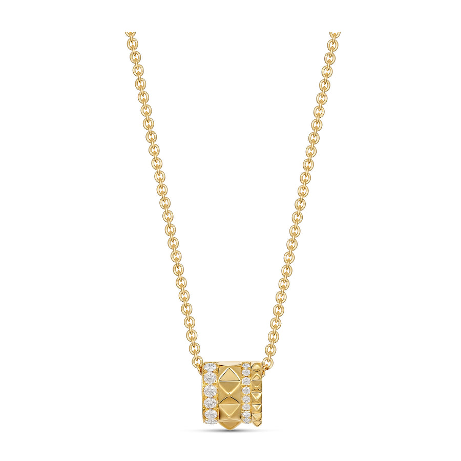 R.08™ Icon Pendant Necklace | Yellow Gold