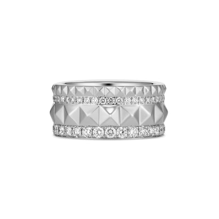 R.08® Icon Diamond Ring | White Gold