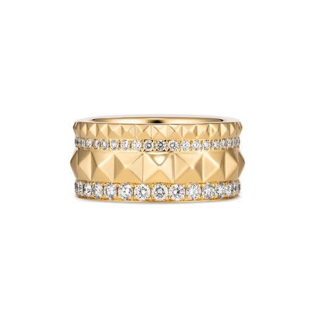 R.08® Icon Diamond Ring | Yellow Gold