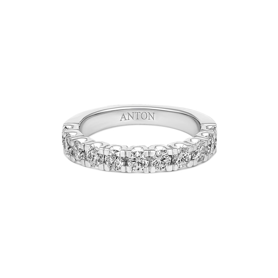 Wedding Vivid Round Brilliant Cut Diamond Ring | Platinum