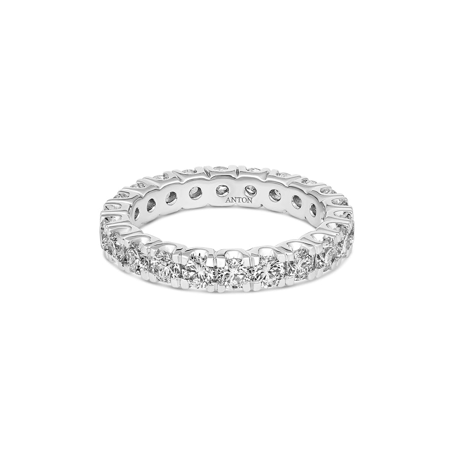 Wedding Vivid Round Brilliant Cut Diamond Ring | Platinum