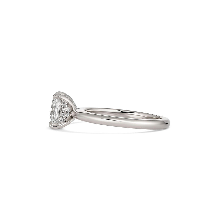 Endless Monroe Cushion Cut Diamond Engagement Ring | Platinum