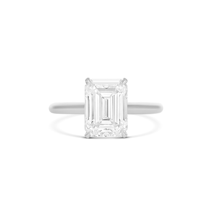 Hot Rocks® Crawford Emerald Cut Diamond Engagement Ring | Platinum