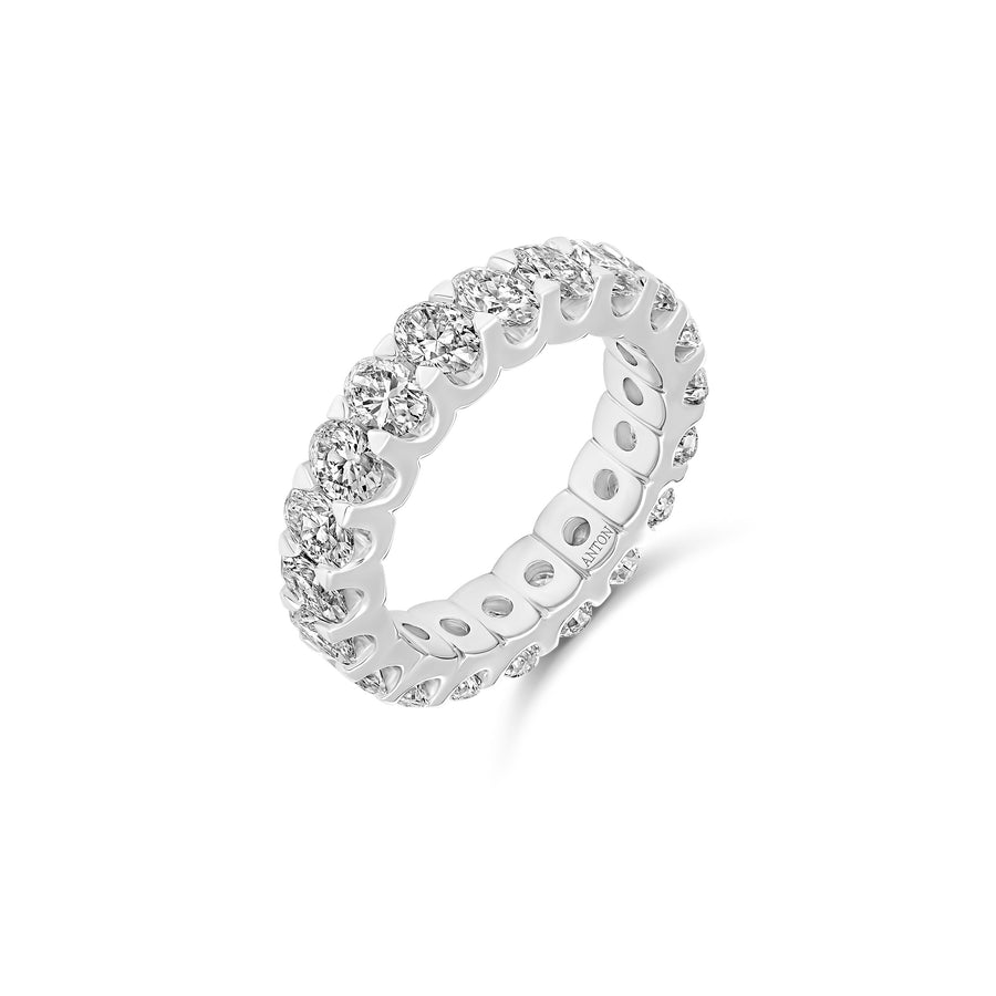 Wedding Full Eternity Vivid Diamond Ring | Platinum