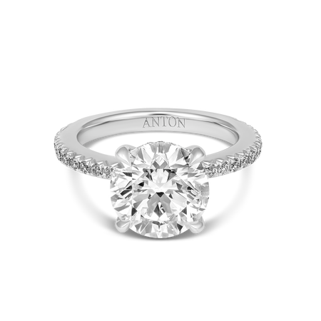 Hot Rocks® Crawford Uniform Engagement Ring | Platinum
