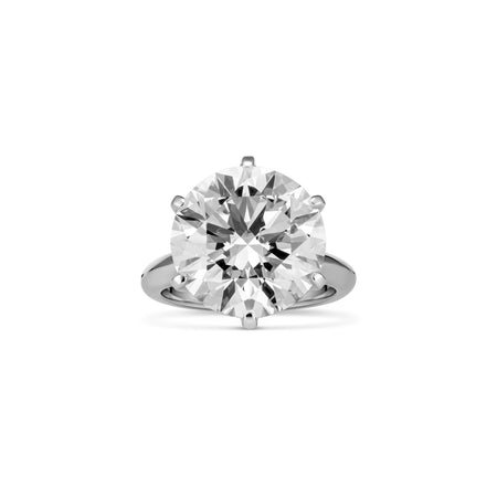 Grandeur Monroe Round Brilliant Cut Diamond Engagement Ring | 18K White Gold