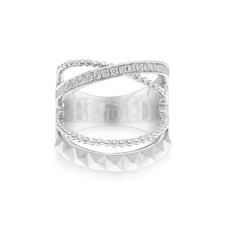 R.08® Split Ring | White Gold