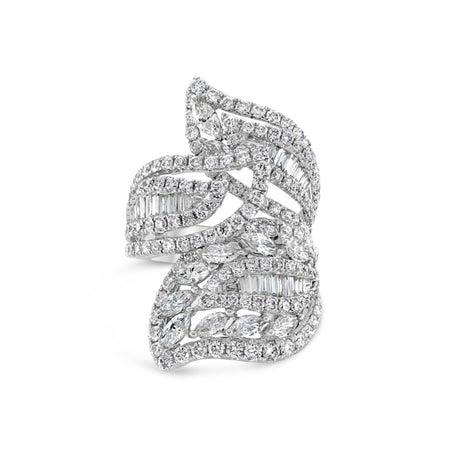 Artisan Diamond Ring | White Gold