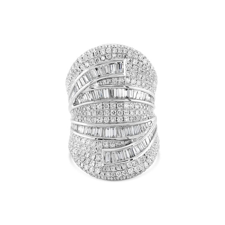 Artisan Diamond Ring | White Gold