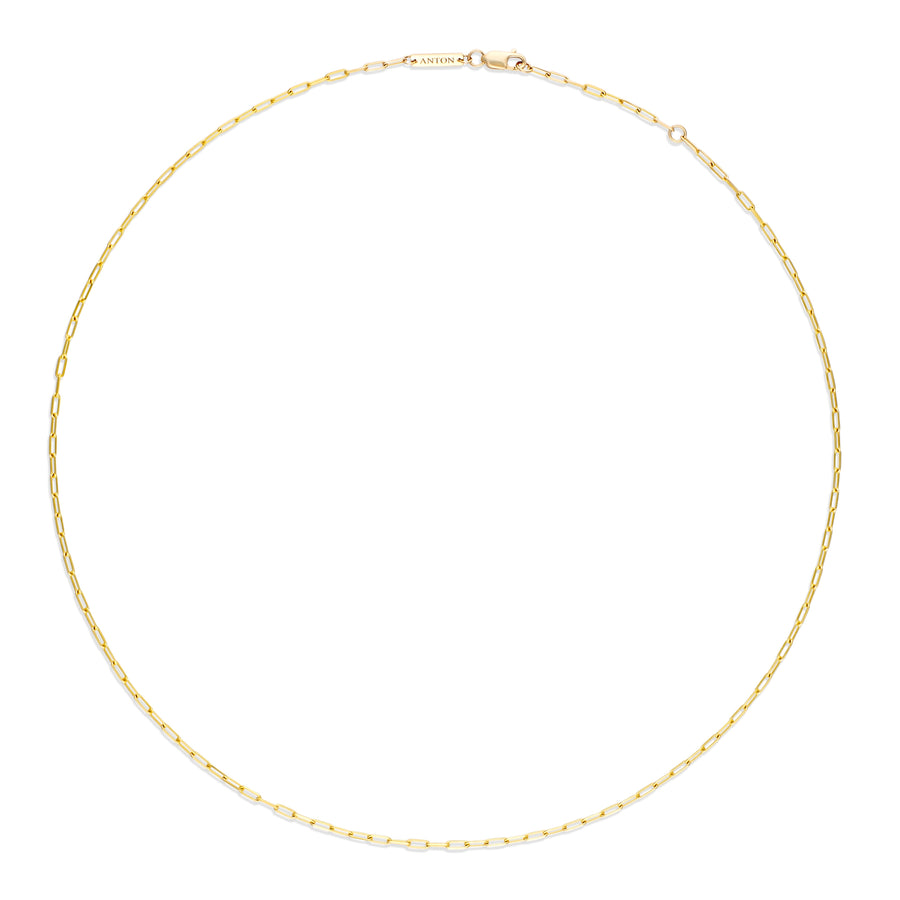 Capri Dreaming™ Paperclip Medium Necklace | Yellow Gold