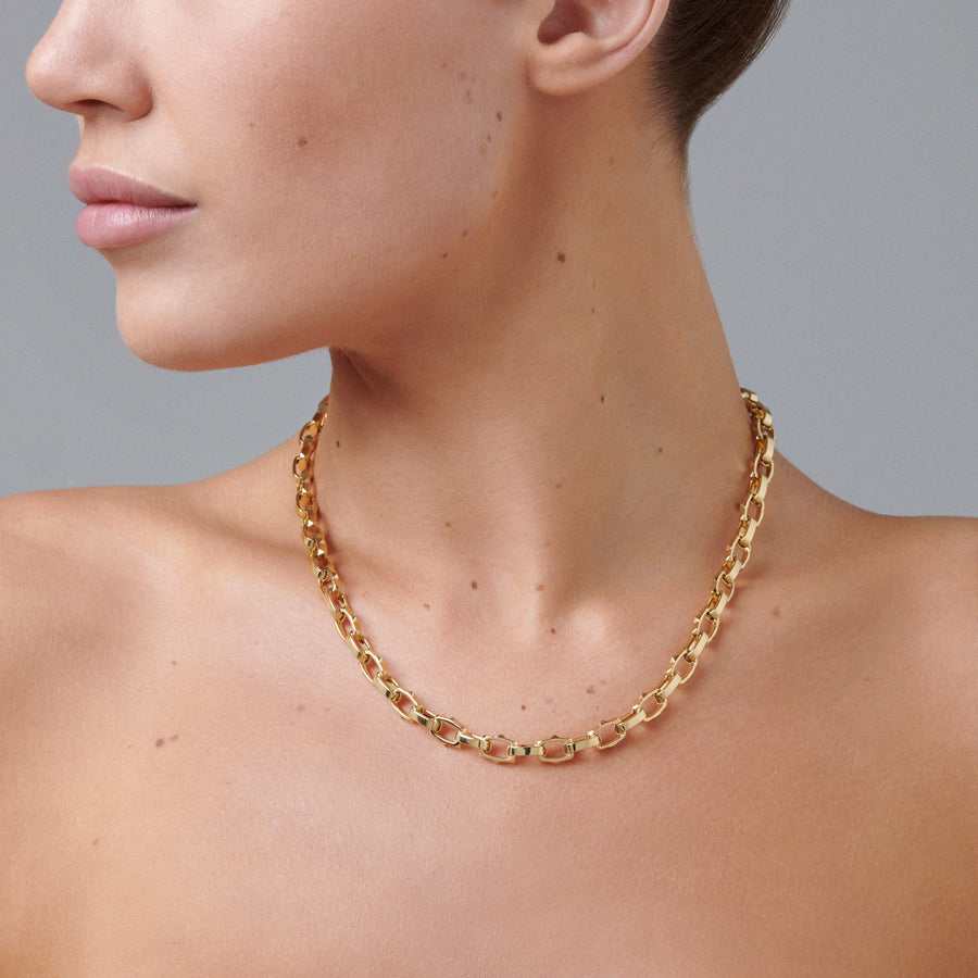 R.08™ Chain Necklace | Yellow Gold