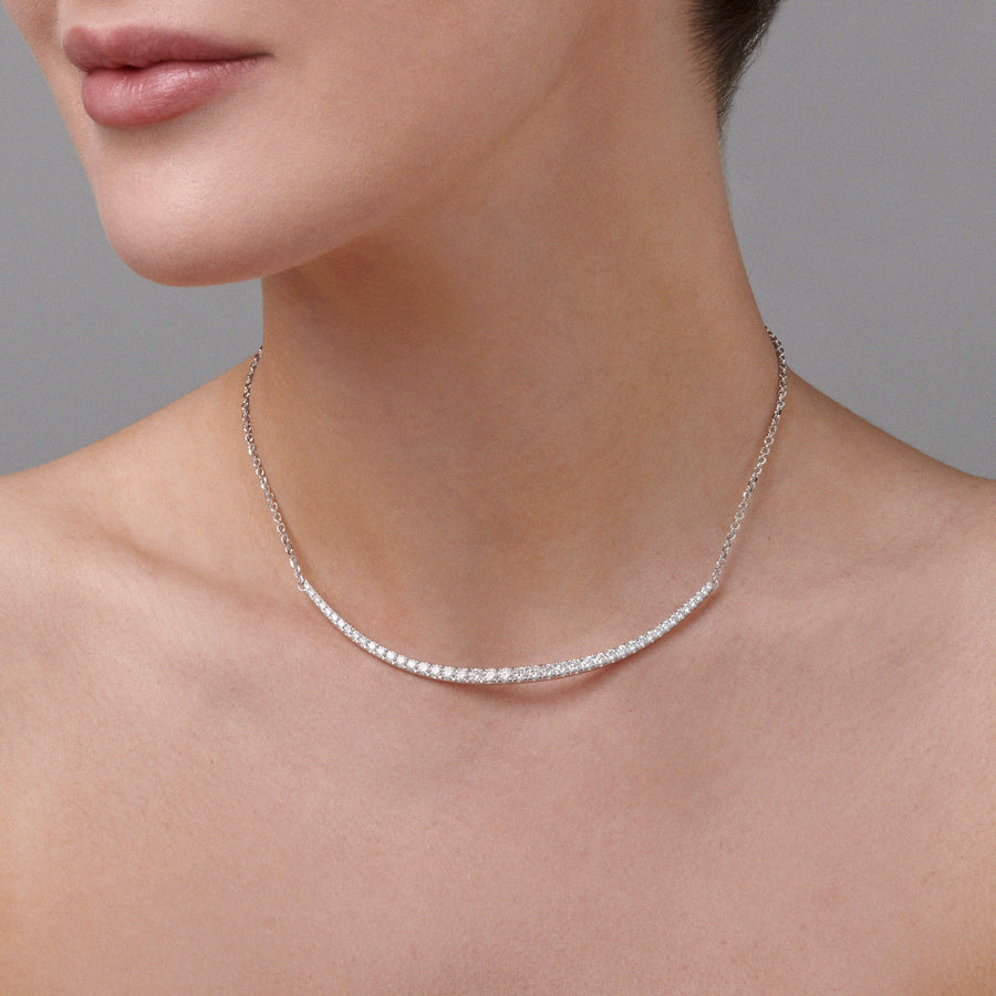 Capri Dreaming™ Eve Diamond Necklace | White Gold