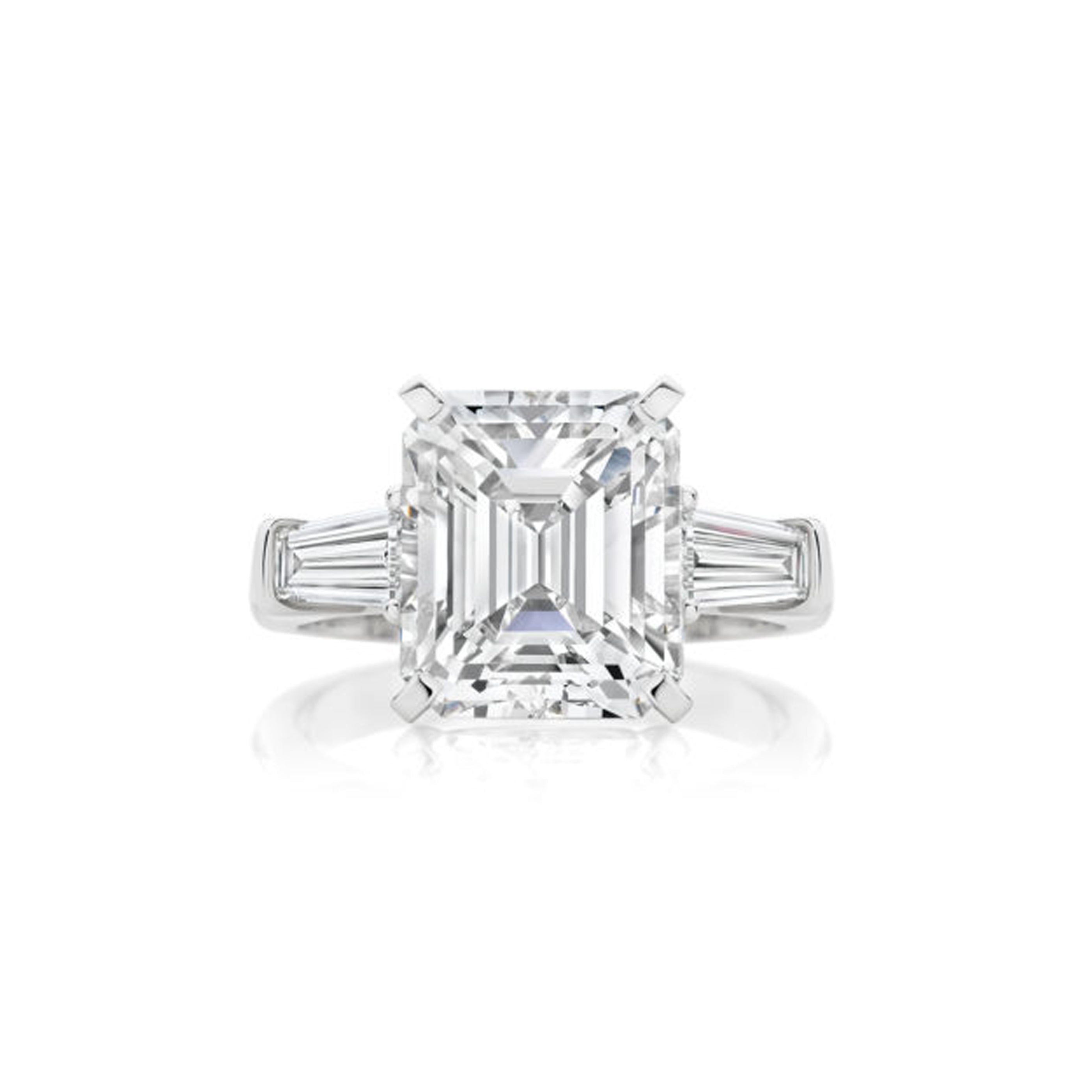 Hot Rocks® Collection Emerald Cut Diamond Ring – ANTON Jewellery