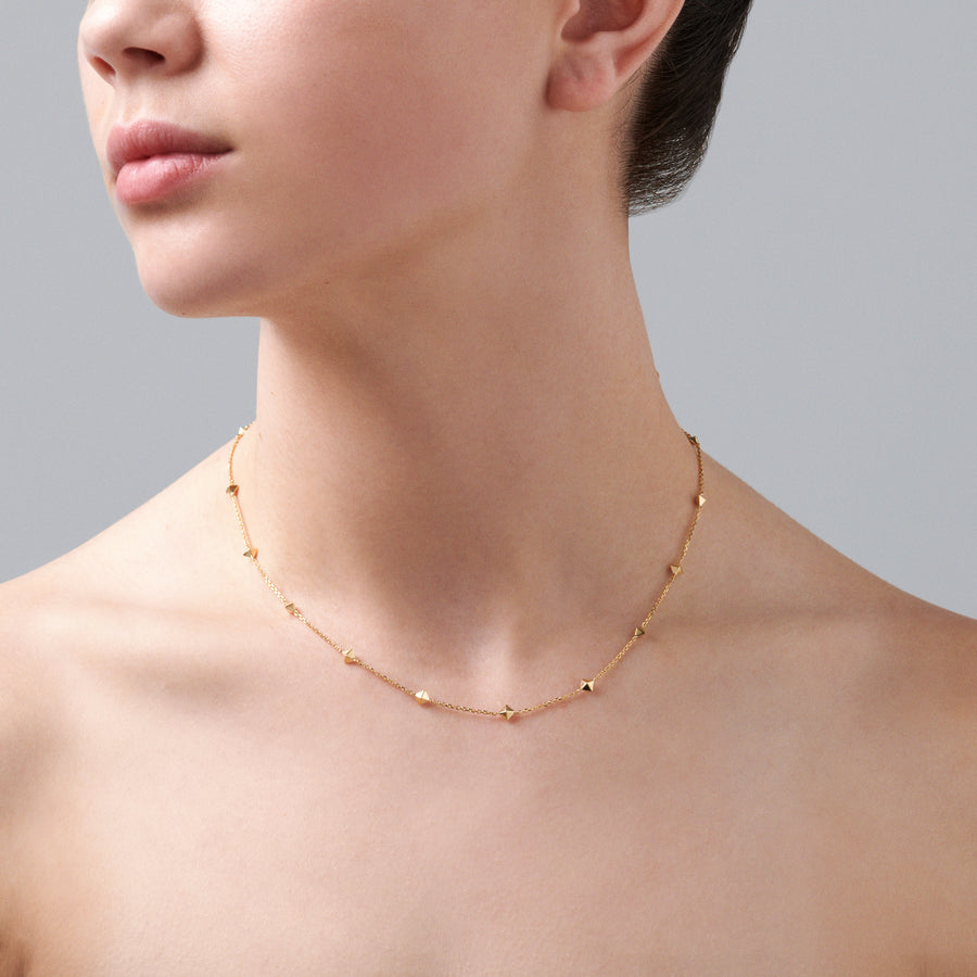 R.08™ Matrix  Necklace | Yellow Gold