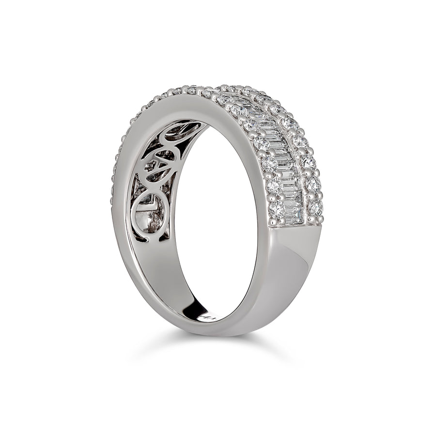 Artisan Valley Diamond Ring | White Gold