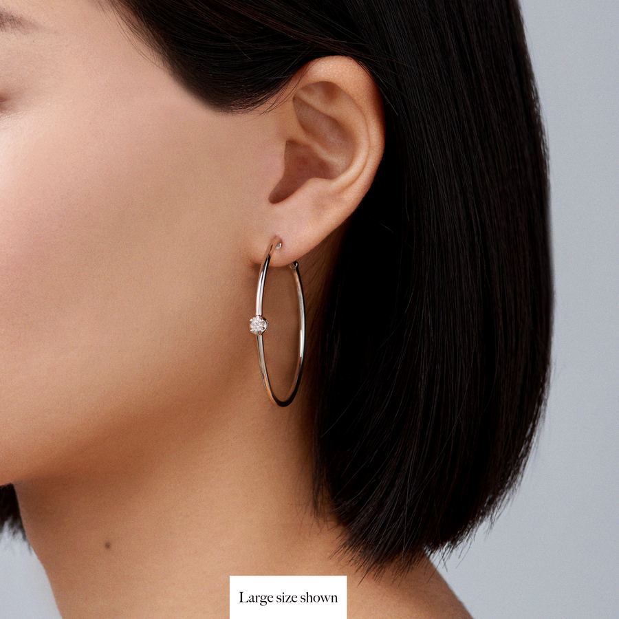 All natural discount allure white earring