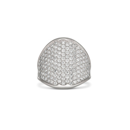 Artisan Tempo Diamond Ring | White Gold