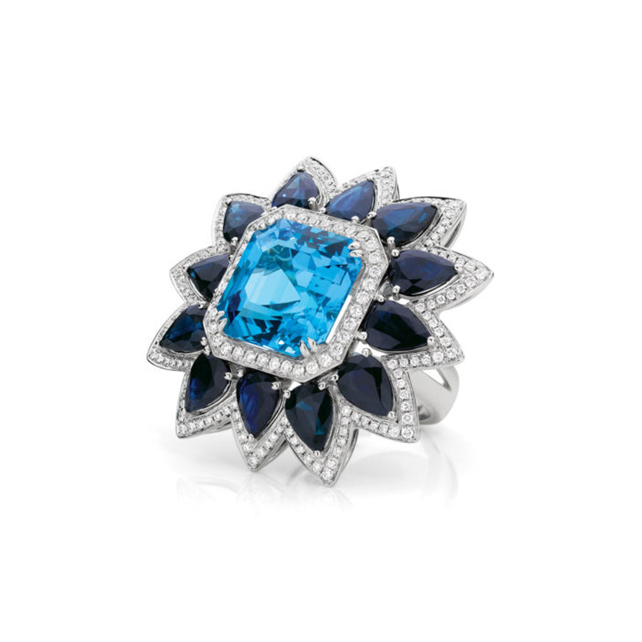 Bauble® Blue Topaz Australian Sapphire Ring