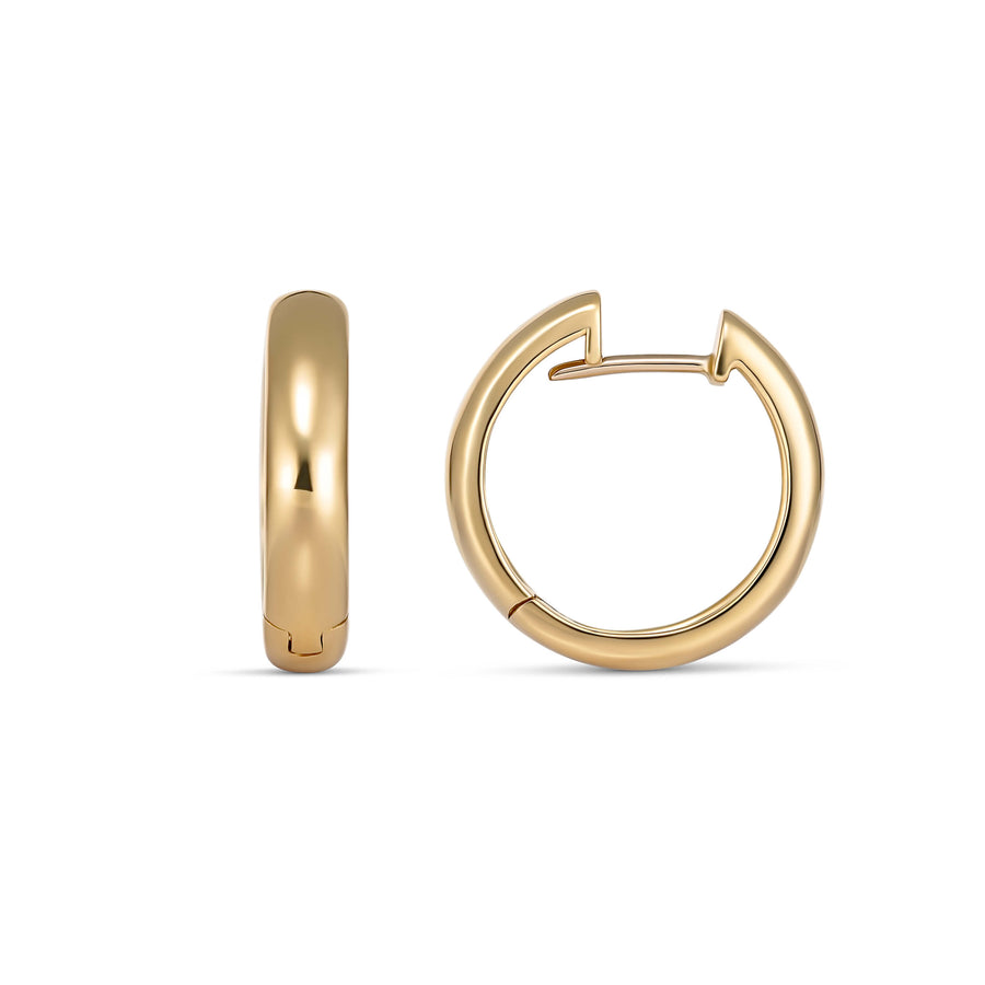 Capri Dreaming™ Solid Hoops 19mm | Yellow Gold