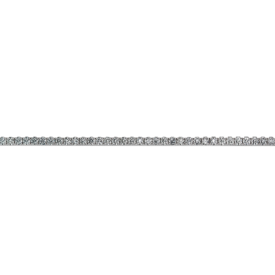 Classic Tennis Diamond Bracelet | White Gold