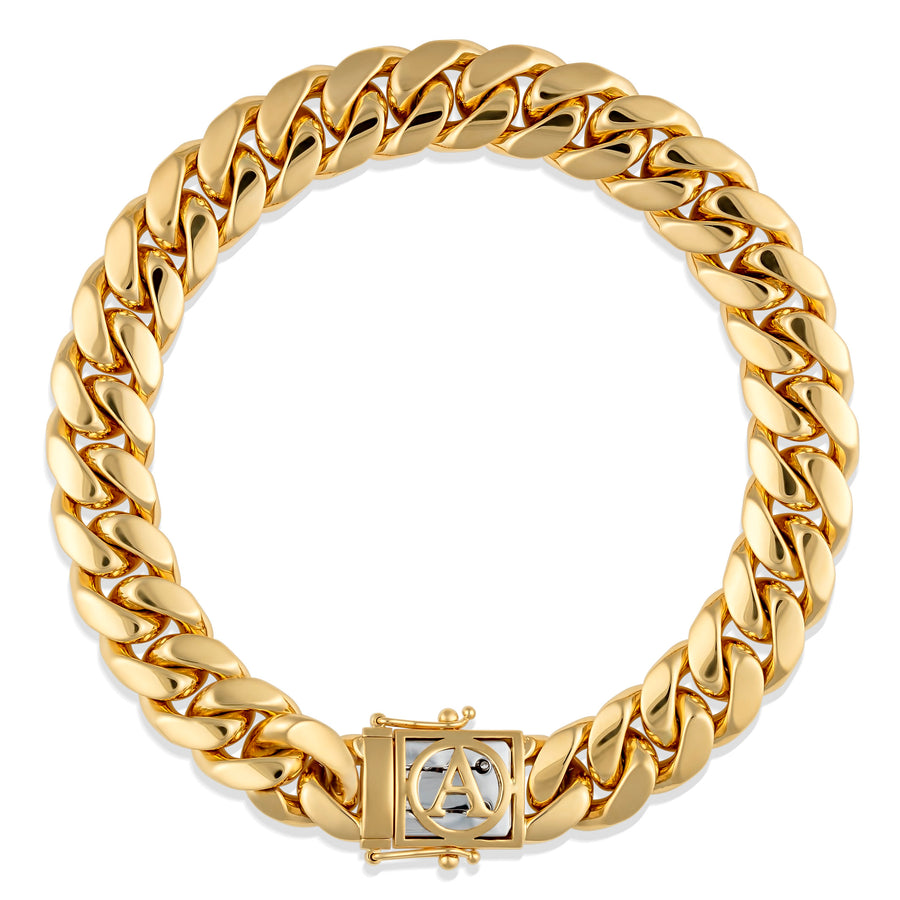 Cuban Link Bracelet | 18k Yellow Gold