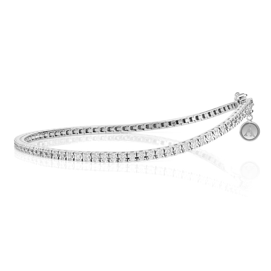 Tennis | Lux Diamond Bracelet White Gold