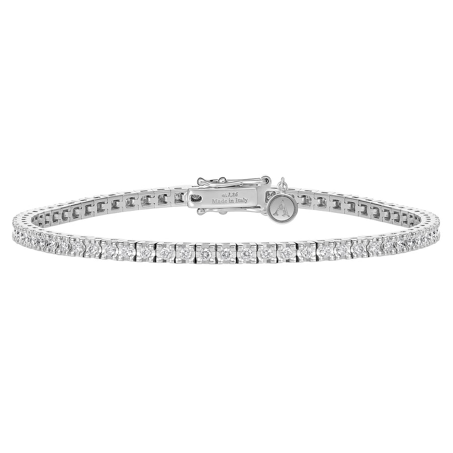 Tennis | Lux Diamond Bracelet White Gold
