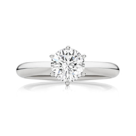 Classic Engagement | Round Brilliant Cut Diamond Ring