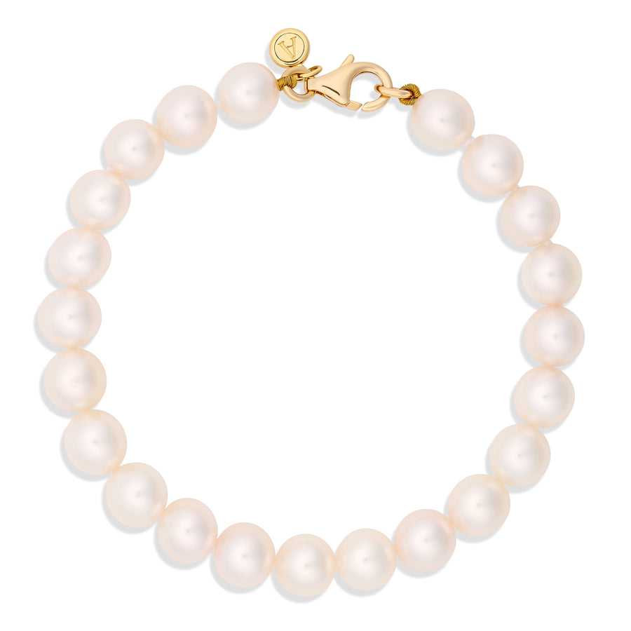 Classic Pearl Bracelet | Yellow Gold