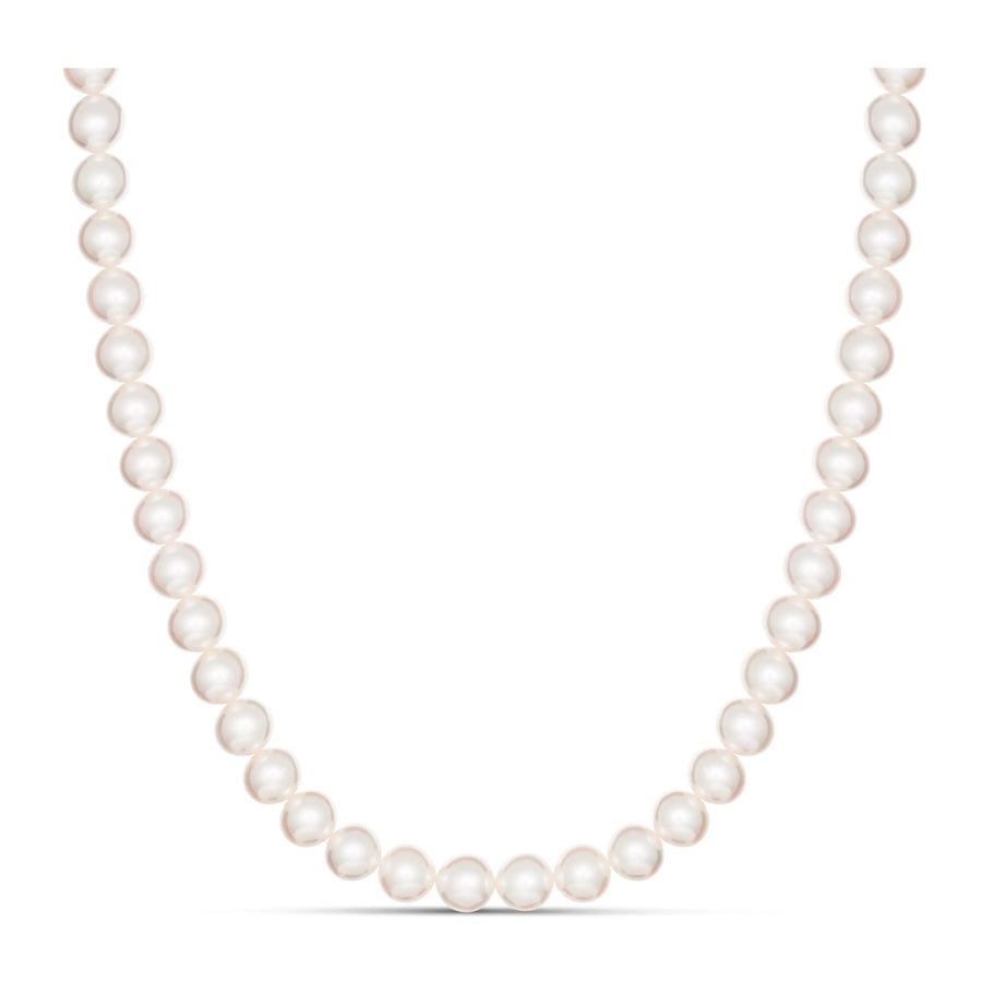 Classic Pearl Necklace | Yellow Gold