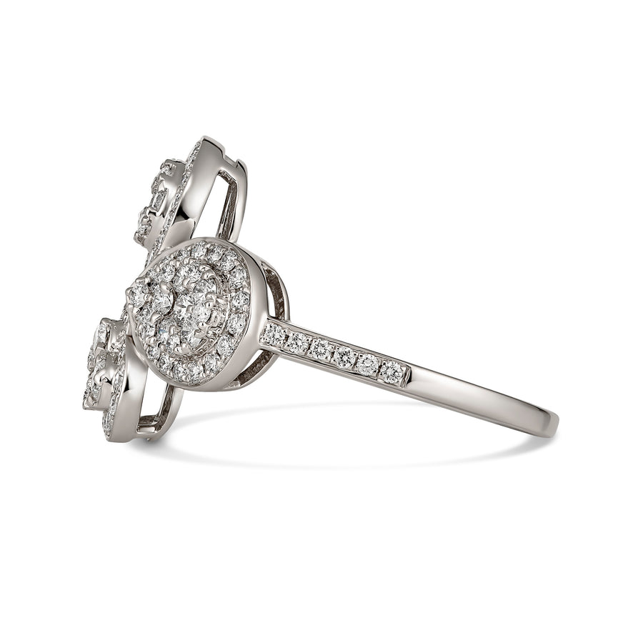 Promise Orchid Diamond Ring | White Gold