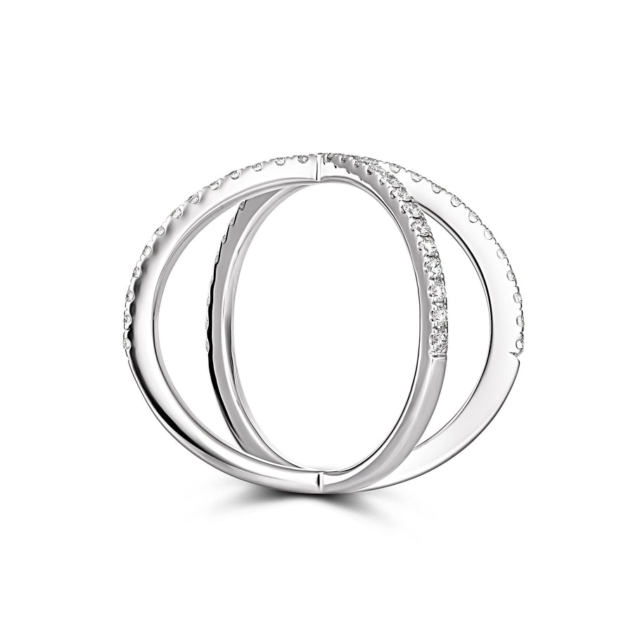 Capri Dreaming® Vine Diamond Ring | White Gold