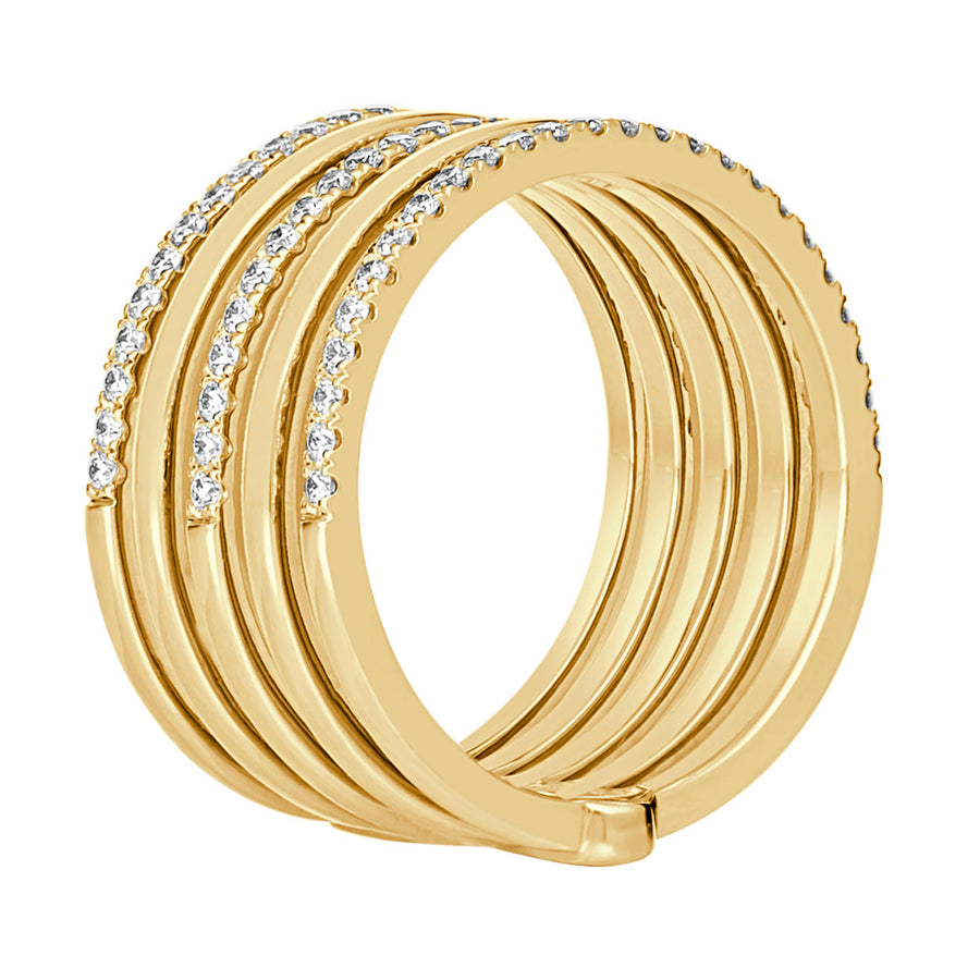 Capri Dreaming® Marina Diamond Ring | Yellow Gold