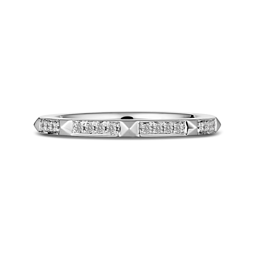 R.08™ Une Diamond Ring | White Gold