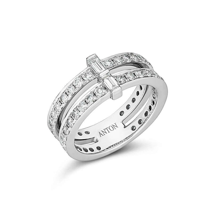 Capri Dreaming® Lighthouse Diamond Ring | White Gold