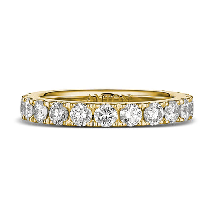 Wedding | Eternity Diamond Ring Yellow Gold
