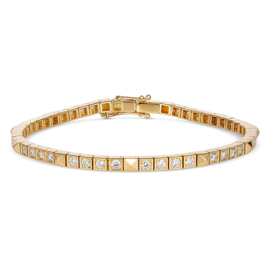 R.08™ Une Diamond Bracelet | Yellow Gold